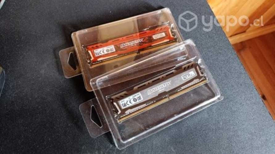 2x Memoria RAM 4GB DDR4 2666Mhz