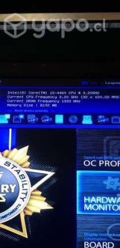 PC Gamer i5 4460 -RX 550 4GB