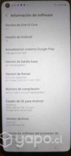 Celular Samsung A21s, bien cuidado, conversable