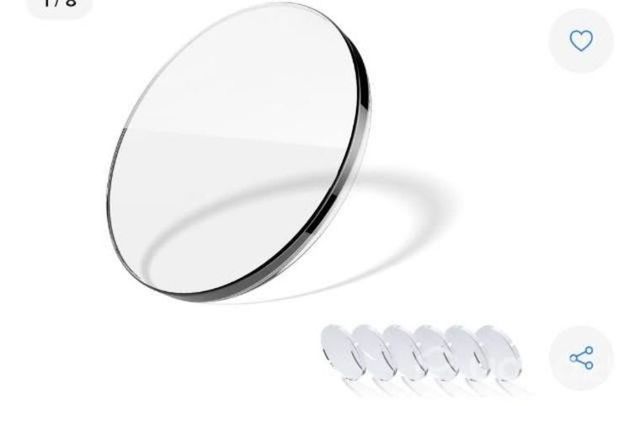 Lente protector de máquina laser 27.9*4.1mm