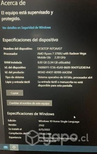 Acer aspire 5 notebook