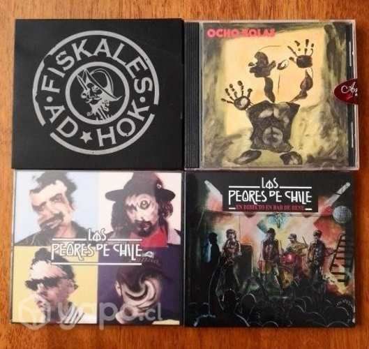 CDs Punk Rock Chileno