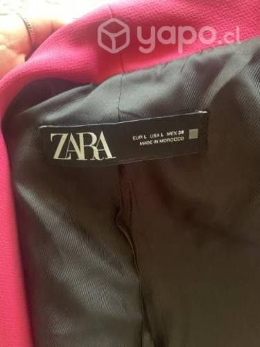 Blazer Zara rosado