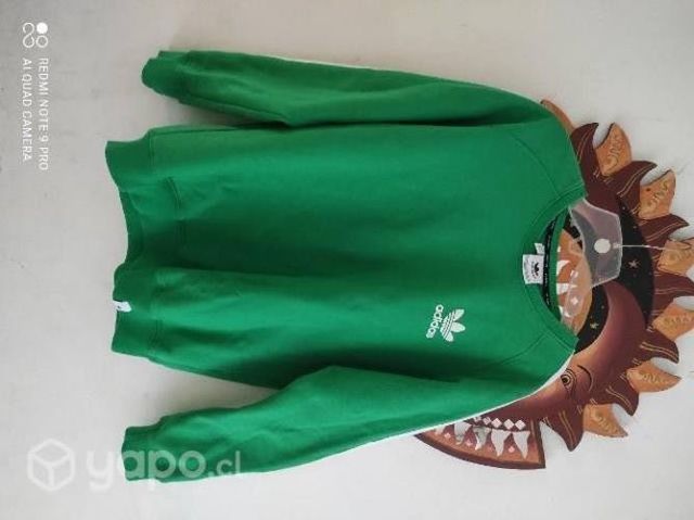 Poleron mujer Adidas un uso talla M/L