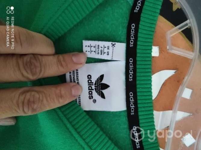 Poleron mujer Adidas un uso talla M/L