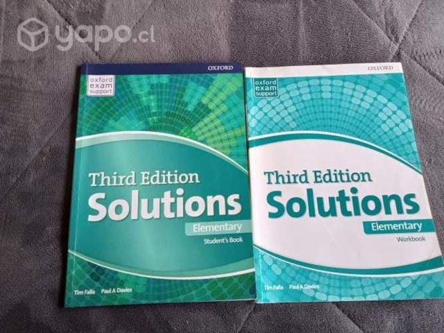 Libros Solution Oxford Elementary 3 ed
