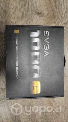 Fuente de Poder EVGA 1000W G, Certificada 80+ Plus