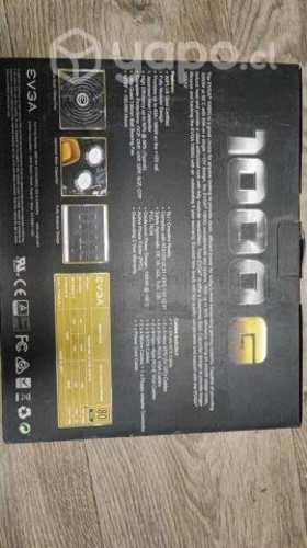 Fuente de Poder EVGA 1000W G, Certificada 80+ Plus