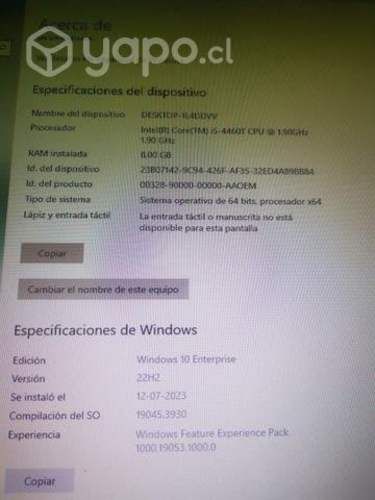 Pc gamer mas escritorio