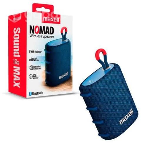 Parlante Portatil Maxell Nomad Bluetooth TWS IPX5