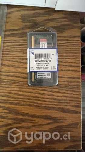 Memorias Sodimm ddr3 y ddr4 8gb