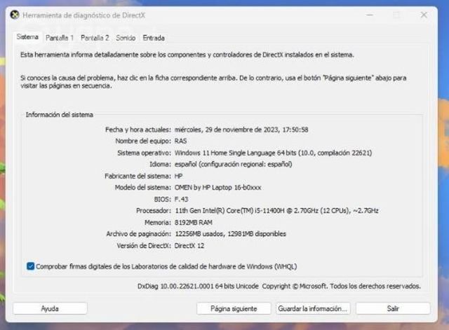 Notebook HP Omen 16-b0509la
