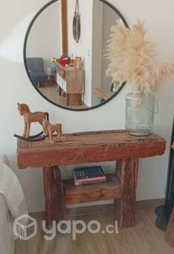 Arrimo durmientes roble