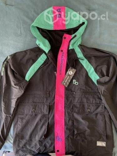 Cortaviento Hombre Bamboo California Serie Talla L