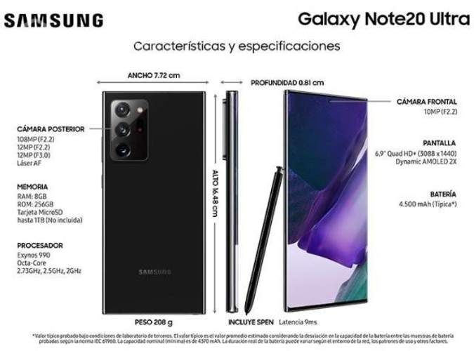 NOTE 20 ULTRA (impecable)