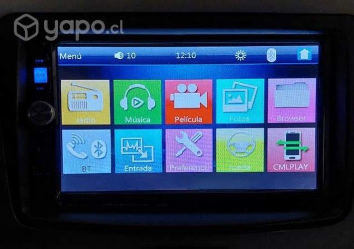 Radio pantalla bluethoo 7 pulgadas