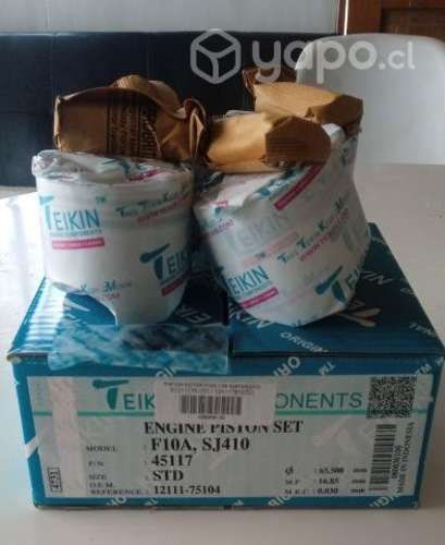 Juego pistones suzuki sj410 (1.0) standard nuevos