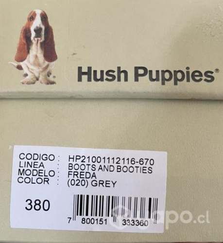 Botín de cuero Hush Puppies modelo FREDA