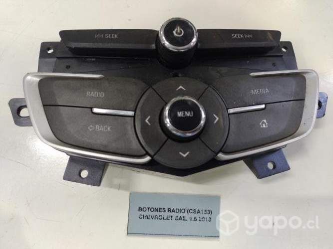 Botones Radio(CSA153) Chevrolet Sail 1.5 2019