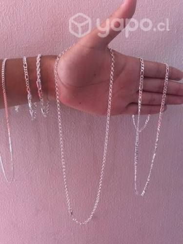 Cadenas hombre y mujer de plata