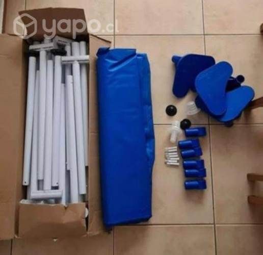 Piscina + motor para filtro