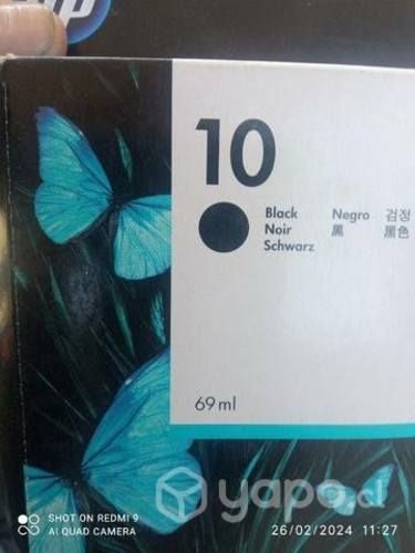 Packs de tintas hp 11 colores originales y Black