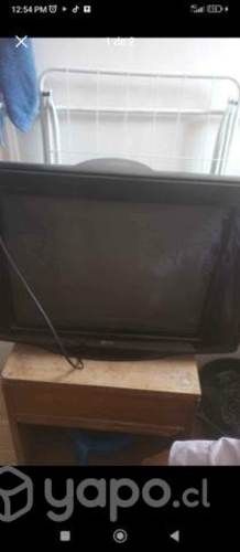 Televisor más caja de cerámica