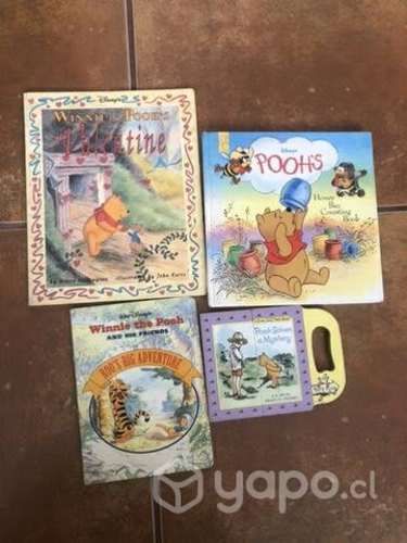 Pack libro winnie the pooh en ingles