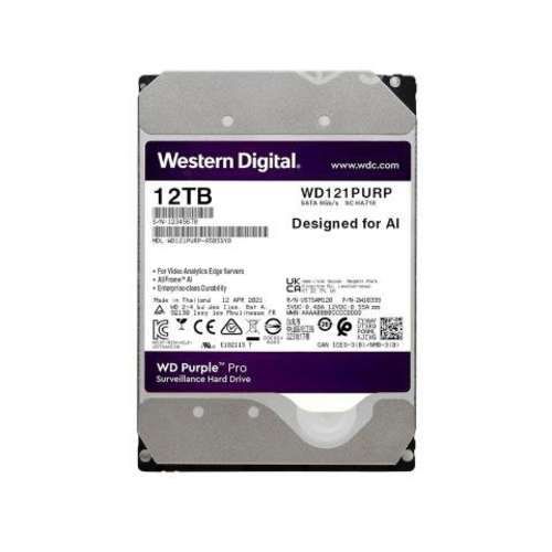 Disco Duro Interno Western Digital Purple Pro 12TB