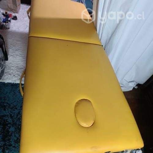 Camilla plegable portátil y silla giratoria