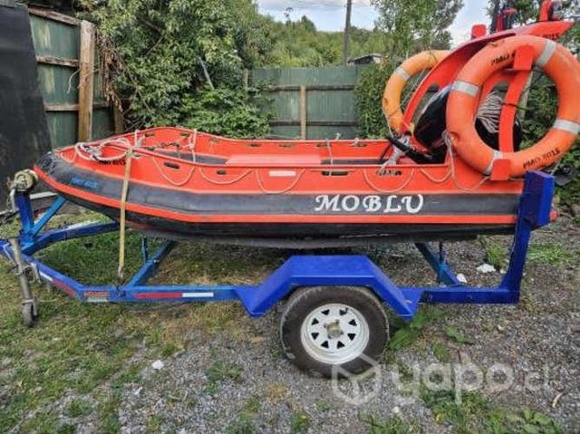 Bote de 3.3 mts cn carro y motor