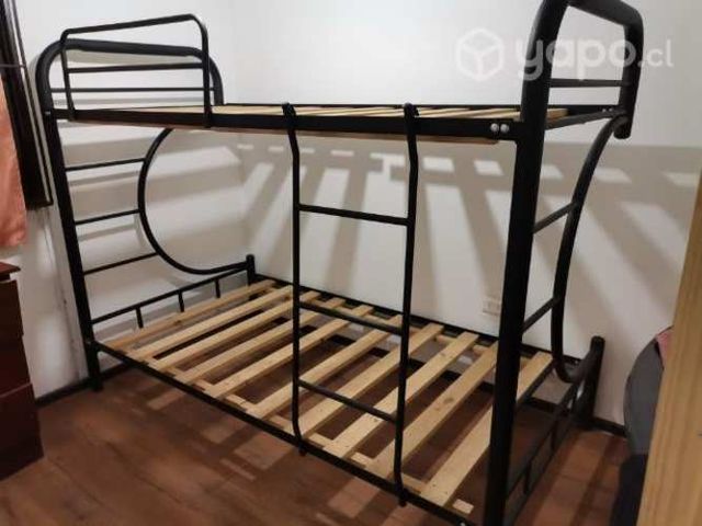 Camarote litera 1 plaza 1/2 metalico