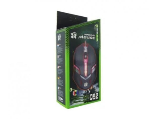 Mouse Gamer Con Luz Led Cambia Color Usb Modelo Q5