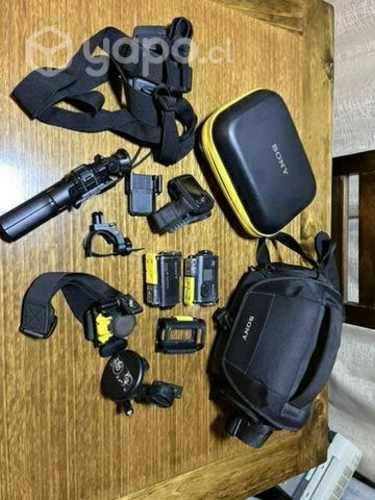 2 actor CAM Sony as20 y accesorios y canon t6