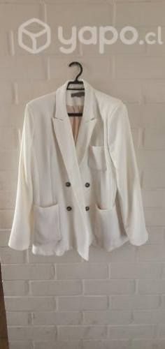 BLASER blanco lindo como nuevo