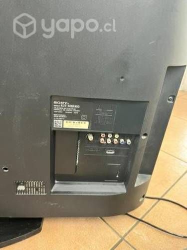 Televisor Sony bravía de 40 pulgadas
