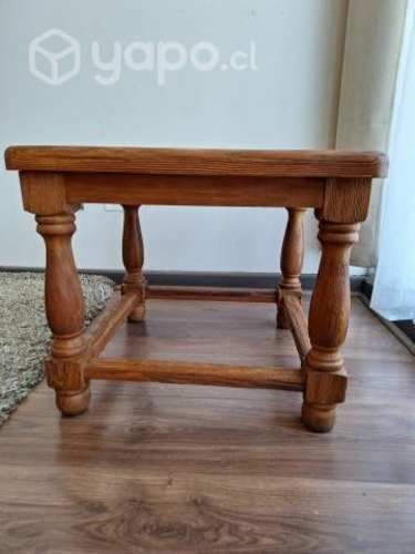 Juego Mesa centro + 2 laterales de pino oregon