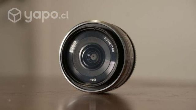 Lente Gran Angular SONY E 16mm 2.8