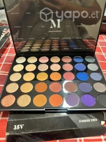 Maquillaje MORPHE sombras de oJo