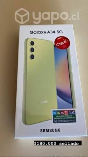 Samsung a34 5g verde sellado