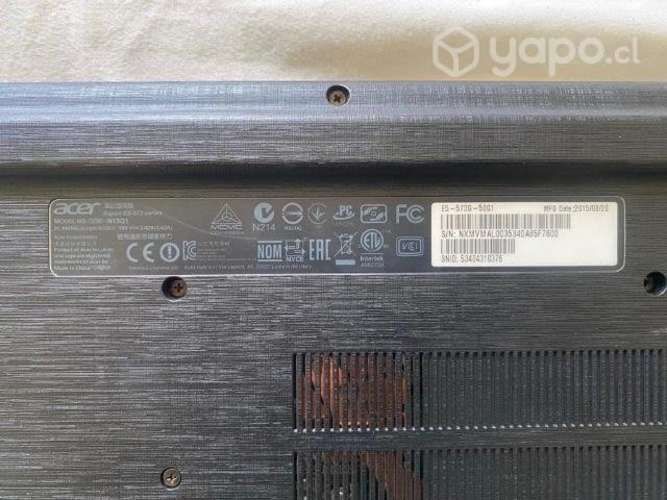 Notebook Acer Aspire E5-573G