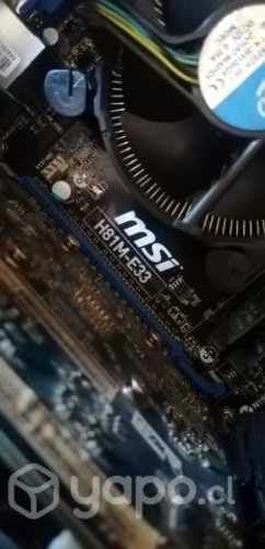 PC gamer i7 4770-8gbRam-HD6670