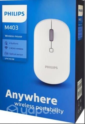 Mouse Inalámbrico Philips M403 Blanco