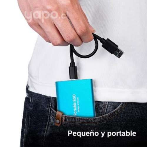 Disco Solido SSD Externo Portátil 4TB USB Tipo C A