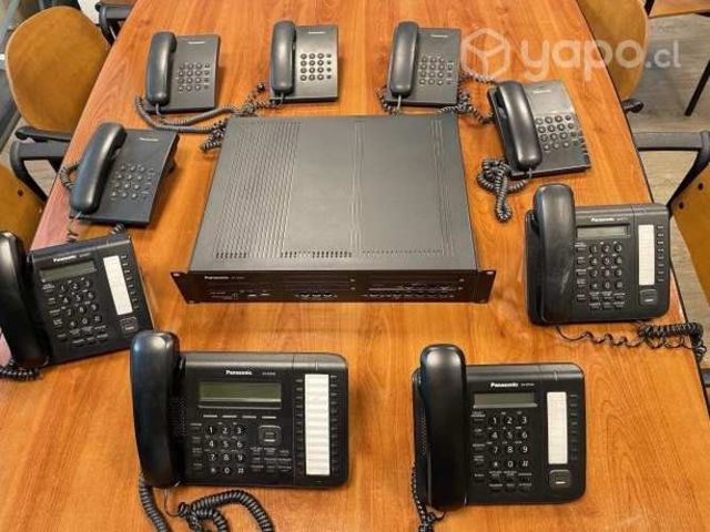 Central telefonica con 9 anexos PANASONIC