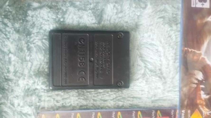 Juegos y Memory Card PS2