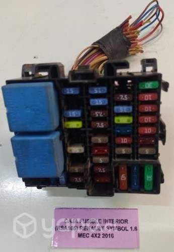 Caja Fusible Interior (RSA105) Renault Symbol 1.6