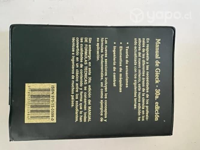 Manual de Fórmulas Técnicas Gieck 30 Edición
