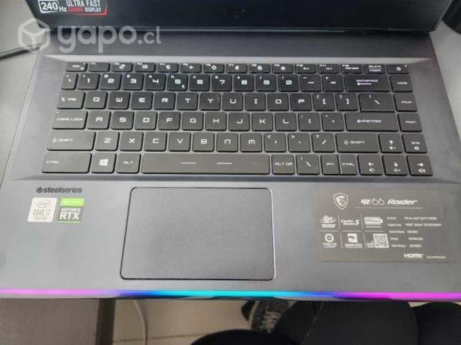 Notebook MSI GE66 Raider