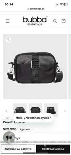 Cartera bubba nueva, con bolsa, precio real 29.990